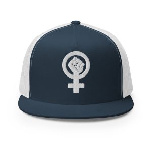 Feminist Fist Symbol Trucker Cap