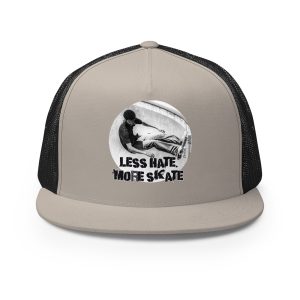 Less Hate, More Skate – Trucker Cap