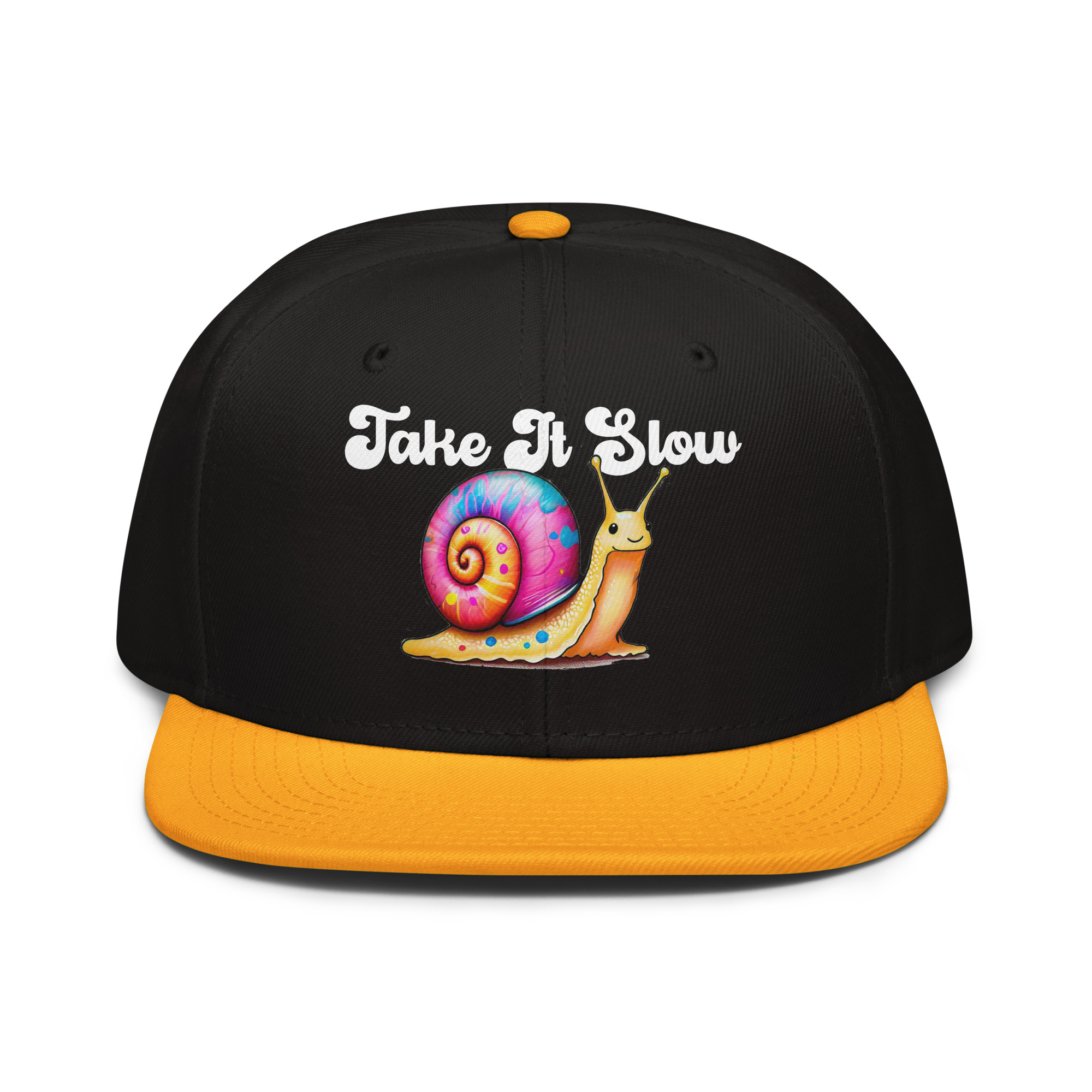 Take It Slow Snapback Hat - Image 4
