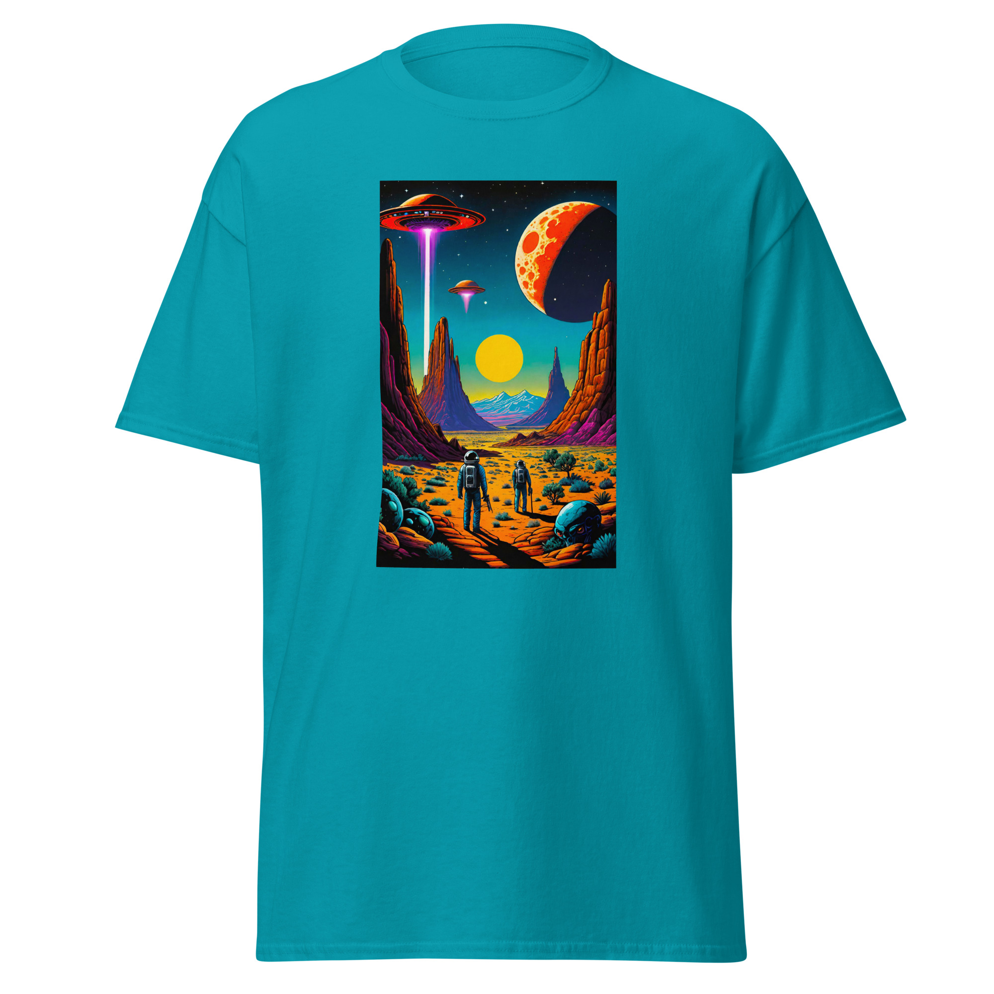 Cosmic Desert UFO Unisex Classic Tee