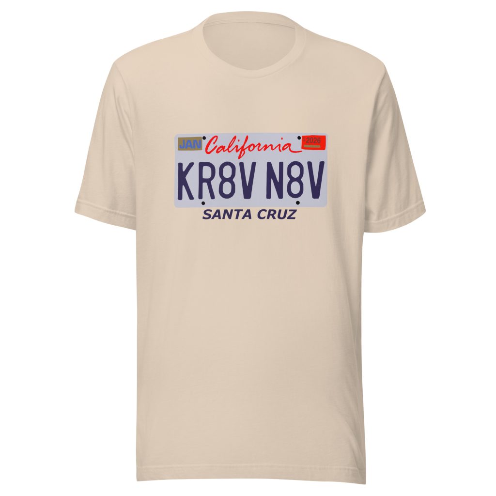 Creative Native California License Plate T-Shirt